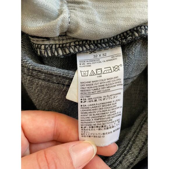 Banana Republic Mens Jeans 32x32 Slim Fit Blue Denim Dark Wash Fall '20 - Picture 4 of 8